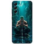 Gramaphone Galaxy S21 Fe Uyumlu Anime Desenli Telefon Kılıfı + Ekran Koruyucu - 5757
