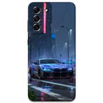 Gramaphone Galaxy S21 Fe Uyumlu Araba Desenli Telefon Kılıfı + Ekran Koruyucu - 5767
