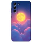 Gramaphone Galaxy S21 Fe Uyumlu Uzay Desenli Telefon Kılıfı + Ekran Koruyucu - 5869