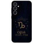 Gramaphone Galaxy S23 Plus Uyumlu Oğlak Burcu Desenli Telefon Kılıfı + Ekran Koruyucu - 5777