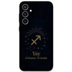 Gramaphone Galaxy S23 Plus Uyumlu Yay Burcu Desenli Telefon Kılıfı + Ekran Koruyucu - 5776