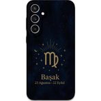 Gramaphone Galaxy S23 Uyumlu Başak Burcu Desenli Telefon Kılıfı + Ekran Koruyucu - 5773