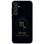 Gramaphone Galaxy S24 Plus ile Uyumlu Akrep Burcu Desenli Telefon Kılıfı + Ekran Koruyucu - 5775