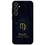 Gramaphone Galaxy S24 Plus ile Uyumlu Başak Burcu Desenli Telefon Kılıfı + Ekran Koruyucu - 5773