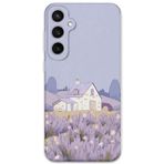 Gramaphone Galaxy S24 Plus ile Uyumlu Çiçek Desenli Telefon Kılıfı + Ekran Koruyucu - 5800