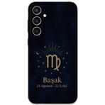 Gramaphone Galaxy S24 Plus Uyumlu Başak Burcu Desenli Telefon Kılıfı + Ekran Koruyucu - 5773