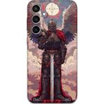 Gramaphone Galaxy S24 Plus Uyumlu Retro Desenli Telefon Kılıfı + Ekran Koruyucu - 5837