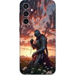 Gramaphone Galaxy S24 Plus Uyumlu Retro Desenli Telefon Kılıfı + Ekran Koruyucu - 5842