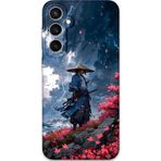 Gramaphone Galaxy S24 Plus Uyumlu Samuray Desenli Telefon Kılıfı + Ekran Koruyucu - 5825