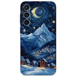 Gramaphone Galaxy S24 Plus Uyumlu Uzay Desenli Telefon Kılıfı + Ekran Koruyucu - 5857