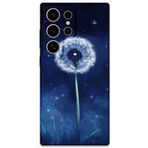 Gramaphone Galaxy S24 Ultra ile Uyumlu Çiçek Desenli Telefon Kılıfı + Ekran Koruyucu - 5787
