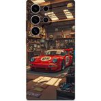 Gramaphone Galaxy S24 Ultra Uyumlu Araba Desenli Telefon Kılıfı + Ekran Koruyucu - 5759