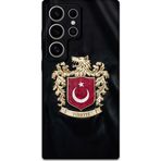 Gramaphone Galaxy S24 Ultra Uyumlu Türk Desenli Telefon Kılıfı + Ekran Koruyucu - 5855