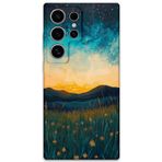 Gramaphone Galaxy S24 Ultra Uyumlu Uzay Desenli Telefon Kılıfı + Ekran Koruyucu - 5871