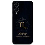 Gramaphone Galaxy S25 Edge ile Uyumlu Akrep Burcu Desenli Telefon Kılıfı + Ekran Koruyucu - 5775