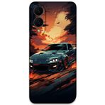 Gramaphone Galaxy S25 Edge ile Uyumlu Araba Desenli Telefon Kılıfı + Ekran Koruyucu - 5766