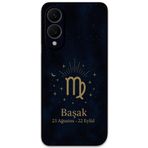 Gramaphone Galaxy S25 Edge ile Uyumlu Başak Burcu Desenli Telefon Kılıfı + Ekran Koruyucu - 5773