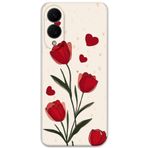 Gramaphone Galaxy S25 Edge ile Uyumlu Çiçek Desenli Telefon Kılıfı + Ekran Koruyucu - 5789