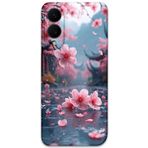 Gramaphone Galaxy S25 Edge ile Uyumlu Çiçek Desenli Telefon Kılıfı + Ekran Koruyucu - 5794
