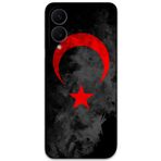 Gramaphone Galaxy S25 Edge ile Uyumlu Türk Bayrağı Desenli Telefon Kılıfı + Ekran Koruyucu - 5852