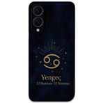 Gramaphone Galaxy S25 Edge ile Uyumlu Yengeç Burcu Desenli Telefon Kılıfı + Ekran Koruyucu - 5771