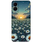 Gramaphone Galaxy S25 Edge Uyumlu Çiçek Desenli Telefon Kılıfı + Ekran Koruyucu - 5792