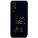 Gramaphone Galaxy S25 Edge Uyumlu Kova Burcu Desenli Telefon Kılıfı + Ekran Koruyucu - 5778