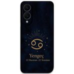 Gramaphone Galaxy S25 Edge Uyumlu Yengeç Burcu Desenli Telefon Kılıfı + Ekran Koruyucu - 5771