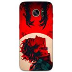Gramaphone Galaxy S7 Edge Uyumlu Anime Desenli Telefon Kılıfı + Ekran Koruyucu - 5898