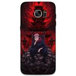 Gramaphone Galaxy S7 Edge Uyumlu Anime Desenli Telefon Kılıfı + Ekran Koruyucu - 5903
