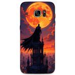 Gramaphone Galaxy S7 Edge Uyumlu Batman Desenli Telefon Kılıfı + Ekran Koruyucu - 5829
