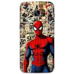 Gramaphone Galaxy S7 Edge Uyumlu Spiderman Desenli Telefon Kılıfı + Ekran Koruyucu - 5931