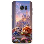 Gramaphone Galaxy S7 Edge Uyumlu Zootopia Desenli Telefon Kılıfı + Ekran Koruyucu - 5943