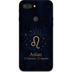 Gramaphone Gm 9 Pro Uyumlu Aslan Burcu Desenli Telefon Kılıfı + Ekran Koruyucu - 5772
