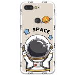 Gramaphone Gm 9 Pro Uyumlu Astronot Desenli Telefon Kılıfı + Ekran Koruyucu - 5865