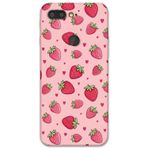 Gramaphone Gm 9 Pro Uyumlu Çilek Desenli Telefon Kılıfı + Ekran Koruyucu - 5804