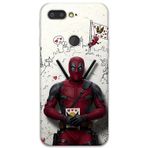 Gramaphone Gm 9 Pro Uyumlu Deadpool Desenli Telefon Kılıfı + Ekran Koruyucu - 5927