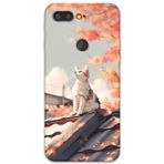 Gramaphone Gm 9 Pro Uyumlu Kedi Desenli Telefon Kılıfı + Ekran Koruyucu - 5784