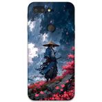 Gramaphone Gm 9 Pro Uyumlu Samuray Desenli Telefon Kılıfı + Ekran Koruyucu - 5825