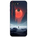 Gramaphone Gm 9 Pro Uyumlu Uzay Desenli Telefon Kılıfı + Ekran Koruyucu - 5861