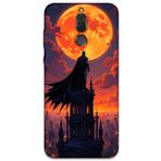Gramaphone Huawei Mate 10 Lite ile Uyumlu Batman Desenli Telefon Kılıfı + Ekran Koruyucu - 5829