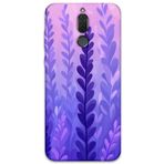 Gramaphone Huawei Mate 10 Lite ile Uyumlu Çiçek Desenli Telefon Kılıfı + Ekran Koruyucu - 5798