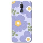 Gramaphone Huawei Mate 10 Lite ile Uyumlu Çiçek Desenli Telefon Kılıfı + Ekran Koruyucu - 5799