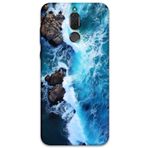 Gramaphone Huawei Mate 10 Lite ile Uyumlu Mermer Desenli Telefon Kılıfı + Ekran Koruyucu - 5810