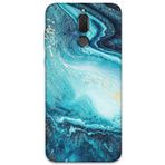 Gramaphone Huawei Mate 10 Lite ile Uyumlu Mermer Desenli Telefon Kılıfı + Ekran Koruyucu - 5818