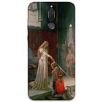 Gramaphone Huawei Mate 10 Lite ile Uyumlu Retro Desenli Telefon Kılıfı + Ekran Koruyucu - 5835