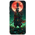 Gramaphone Huawei Mate 10 Lite ile Uyumlu Samuray Desenli Telefon Kılıfı + Ekran Koruyucu - 5822