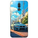 Gramaphone Huawei Mate 10 Lite Uyumlu Araba Desenli Telefon Kılıfı + Ekran Koruyucu - 5760