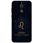Gramaphone Huawei Mate 10 Lite Uyumlu Aslan Burcu Desenli Telefon Kılıfı + Ekran Koruyucu - 5772