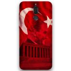 Gramaphone Huawei Mate 10 Lite Uyumlu Atatürk Desenli Telefon Kılıfı + Ekran Koruyucu - 5848